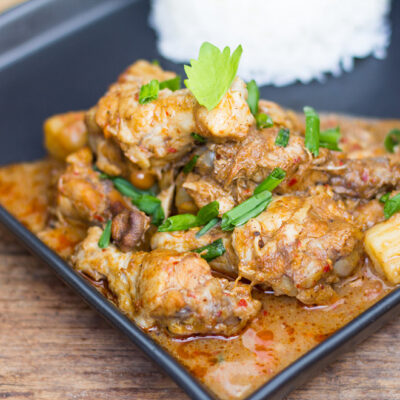 Plat de bœuf Masala